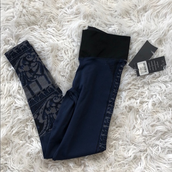 NEW • NUX • Greta Romantic Brocade Legging Admiral - Picture 5 of 8